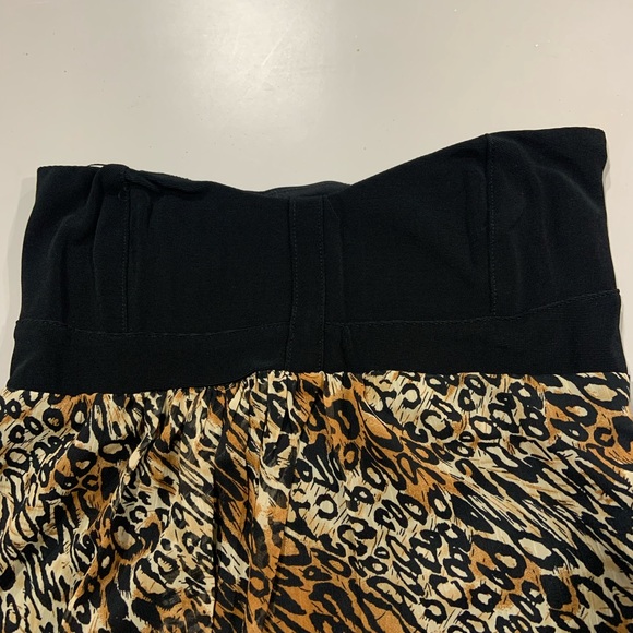 Strapless leopard print dress - Picture 2 of 2